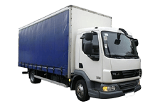 Car Hire Heywood - 7.5 Tonne Curtain Side Truck - Truck hire Heywood
