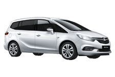 Car Hire Heywood - Vauxhall Zafira 7-Seater - Minibus hire Heywood